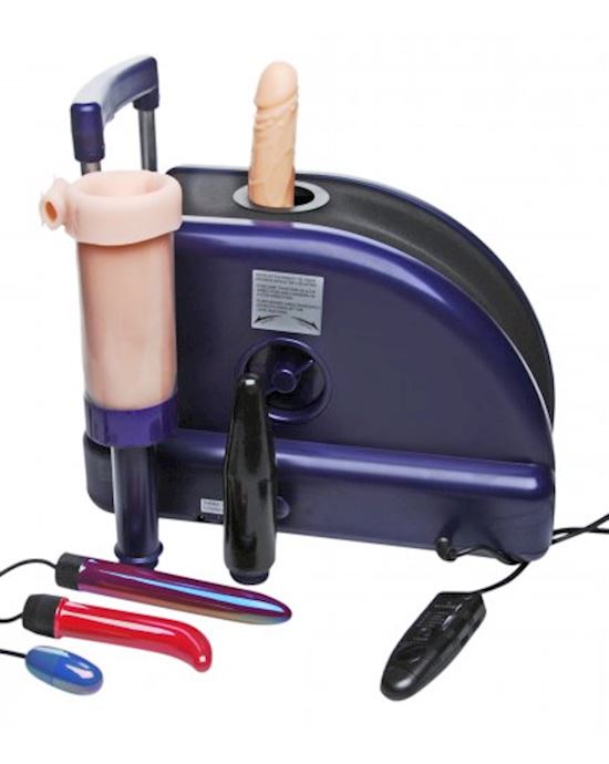 erotic station sex machine Breasts by magic